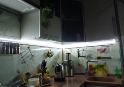 подсветка рабочей зоны на кухне